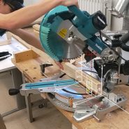 DualR - AR Mitre Saw Cutting